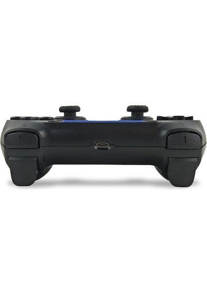 Siyah Mavi-Cep Telefonu ve Bilgisayar Oyun Tahtası Ps4 Denetleyici Joystick Bluetooth Kablosuz Kolu Titreşim Çift Titreşim (Yurt Dışından)