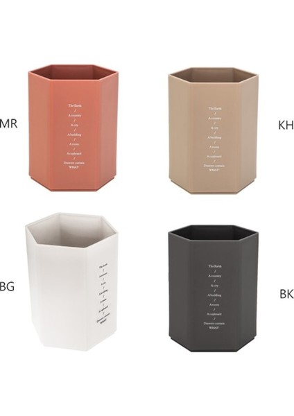 Altıgen Masaüstü Kalemlik- Beyaz (Yurt Dışından) modelleri