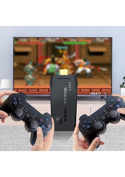 Hallow Ps1 Home Tv Kablosuz Çift Kol Retro 10.000 Oyunlu Tv Stick Mini Oyun Konsolu 64G (Yurt Dışından) modelleri
