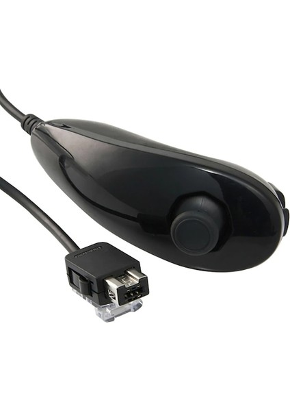 Nintendo Wii Konsolu Için Mavi Hareket Tabanlı Kablolu Nunchuck Denetleyici Video Oyunu El Kavisli Oyun Kolu Denetleyicisi (Yurt Dışından) modelleri
