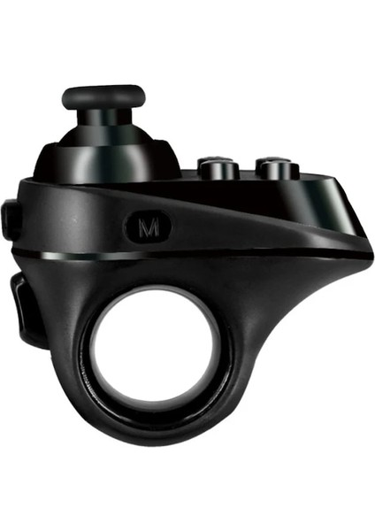 Black-R1 Mini Halka Bluetooth4.0 Şarj Edilebilir Kablosuz Vr Uzaktan Oyun Denetleyicisi Joystick Gamepad Android 3D Gözlük R57 (Yurt Dışından)