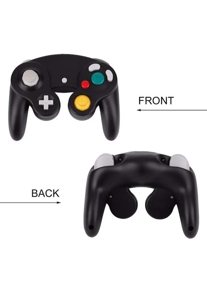 Siyah-Gamepads Oyun Denetleyicisi Gamepad Joystick Wii Gamecube Için Nintendo Için Beş Renk (Yurt Dışından)