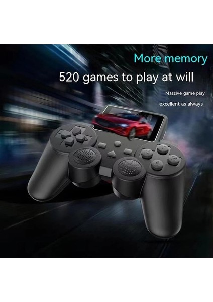 Siyah Çiftler-Uzaktan Kumanda Kolu El Oyun Konsolu Yüksek Ferahlatıcı Ekran El Oyun Konsolu Iki Kişilik Savaş Retro Oyun Konsolu (Yurt Dışından) modelleri