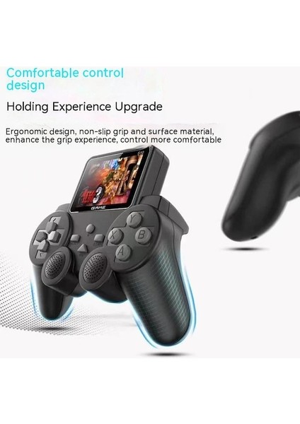 Siyah Çiftler-Uzaktan Kumanda Kolu El Oyun Konsolu Yüksek Ferahlatıcı Ekran El Oyun Konsolu Iki Kişilik Savaş Retro Oyun Konsolu (Yurt Dışından) fırsatları