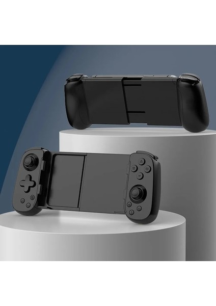 Açık Gri-D6 Bluetooth5.0 2.4g Kablosuz Gamepad Android Ios Için Tip-C Teleskopik Telefon Denetleyicisi Ios Mac Için Anahtar Pc Buhar Xbox Ps5 Ps4 (Yurt Dışından)