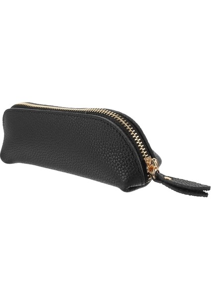 Heamor Kalem Kutusu Insülin Kalemi Kabı Kırtasiye Çantası Kalem Rulo Sarma Kalem Çantası Kalem Kapak Dolma Kalem Kılıfı Kalem Kapak Okula Güzel Şeyler Kalemlik Mini Bavul Deri - Siyah (Yurt Dışından)