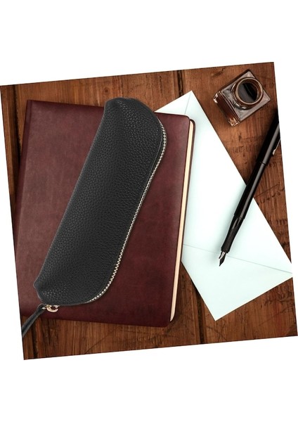 Heamor Kalem Kutusu Insülin Kalemi Kabı Kırtasiye Çantası Kalem Rulo Sarma Kalem Çantası Kalem Kapak Dolma Kalem Kılıfı Kalem Kapak Okula Güzel Şeyler Kalemlik Mini Bavul Deri - Siyah (Yurt Dışından) fiyatları