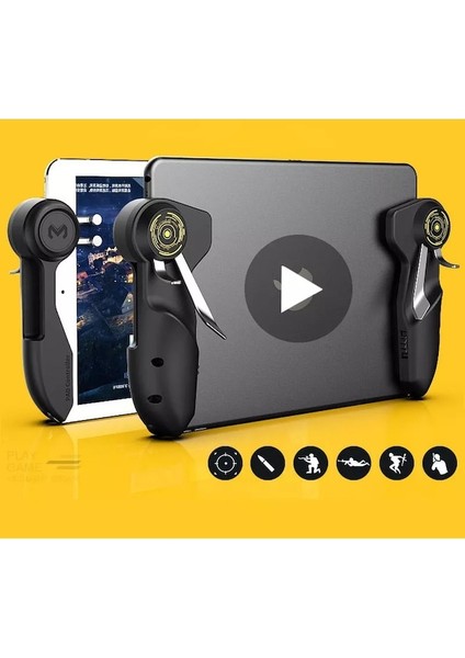 Tetik Ücretsiz Yangın Kontrolü Ipad Android Tablet Için Pubg Telefon Gamepad Joystick Mobil Oyun Pedi Denetleyici L1 R1 Pupg El Komutu (Yurt Dışından)