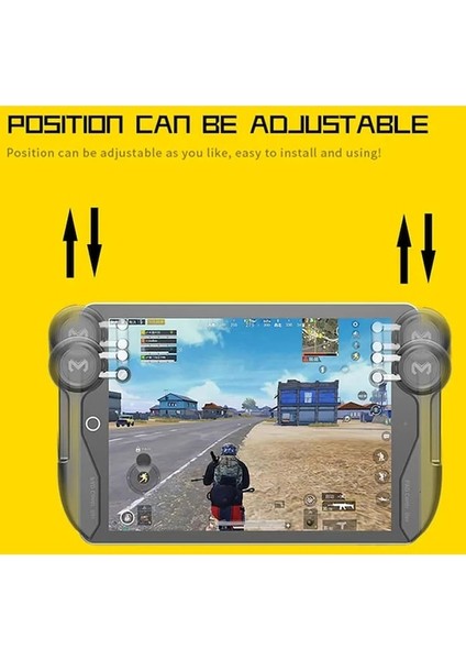 Tetik Ücretsiz Yangın Kontrolü Ipad Android Tablet Için Pubg Telefon Gamepad Joystick Mobil Oyun Pedi Denetleyici L1 R1 Pupg El Komutu (Yurt Dışından)