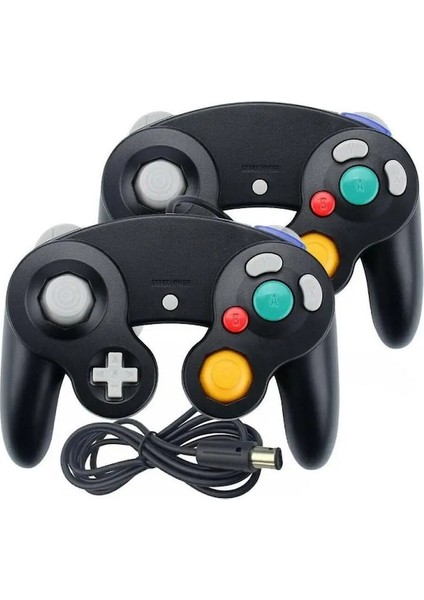 Gamecube Denetleyicisi Için USB Kablolu El Kumanda Kolu Uyumlu Nintendo Ngc Gc Controle Için Mac Bilgisayar Pc Gamepad (Yurt Dışından)