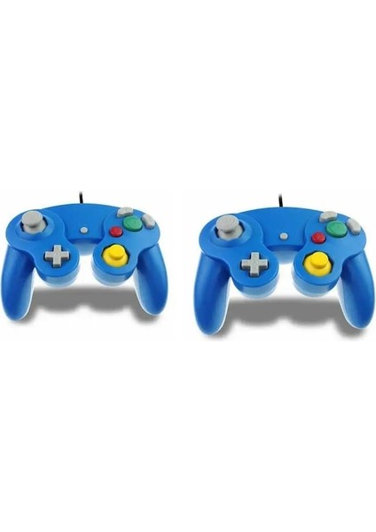 Gamecube Denetleyicisi Için USB Kablolu El Kumanda Kolu Uyumlu Nintendo Ngc Gc Controle Için Mac Bilgisayar Pc Gamepad (Yurt Dışından)