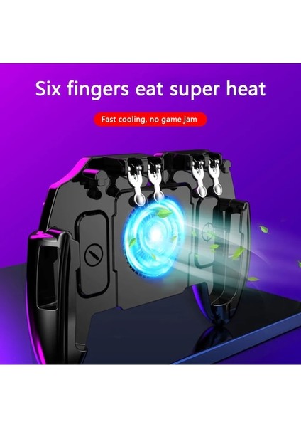 M10-MOBIL Çekim Oyun Oyun Kumandası, Pubg Joystick Için Soğutma Fanı Gamepad Ile (Yurt Dışından)