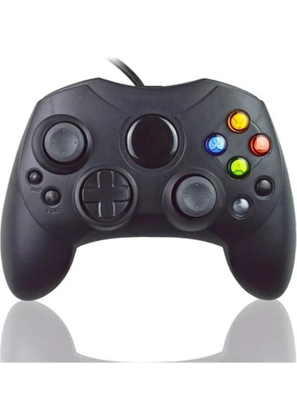 Siyah-Gamepad Xbox Eski Nesil Denetleyici Oyun Joystick Kablolu Gamepad Xbox Eski Klasik Denetleyicileri Için 4.9ft USB Kablolu (Yurt Dışından)