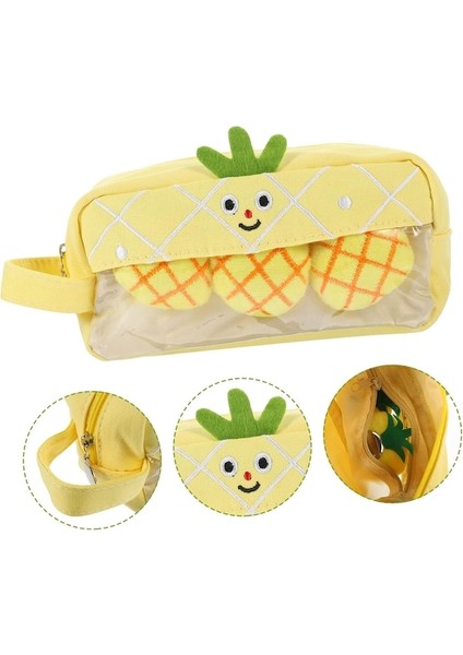 Heamor Meyve Kalem Kutusu Kalem Çantası Meyve Kalem Çantası Fermuarlı Kalem Çantası Şeffaf Kalem Kutusu Meyve Kalem Çantası Fermuarlı Kalem Çantası Kız Hediye Kalem Saklama Çantası (Yurt Dışından) indirimleri