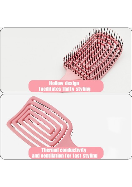 Adet Saç Fırçası Tarak Seti Dolaşık Açıcı Kürek Fırça Kadın Saç Tarak Şekillendirme Kiti Uzun Kalın Ince Düz Kıvırcık Islak Kuru Saçlar Için (Yurt Dışından) indirimleri