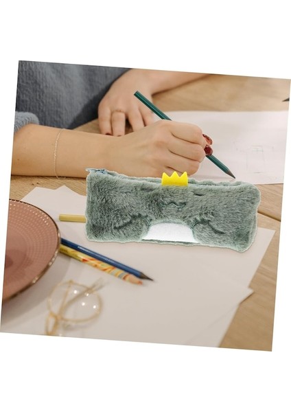 Heamor Peluş Kalem Kutusu Öğrenci Kalem Çantası Karikatür Kalem Kutusu Kırtasiye Çantası Yumuşak Peluş Kalem Çantası Kabarık Kalem Kutusu Büyük Kalem Saklama Çantası Çocuk Yüksek (Yurt Dışından) fırsatları