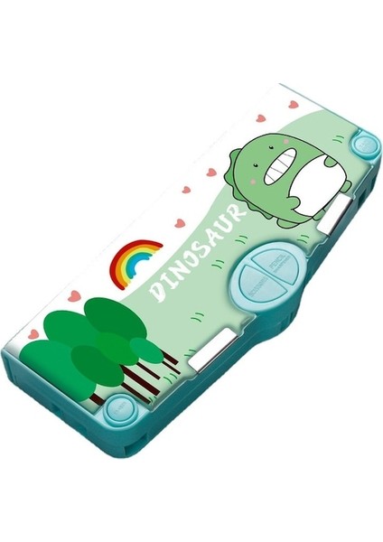 Hss Mectime Kalem Kutu Öğrenci Büyük Kapasiteli Kırtasiye Kutusu-Yeşil (Yurt Dışından)