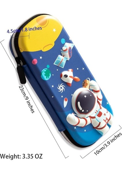 Kızlar Için Kalem Kutusu 3D Eva Unicorn Karikatür Depolama Kılıfı Okul Çocukları Için Kalem Tutucu Büyük Kapasiteli Saklama Kutusu Öğrenci Kırtasiye Kutusu-Mavi (Yurt Dışından) fiyatları