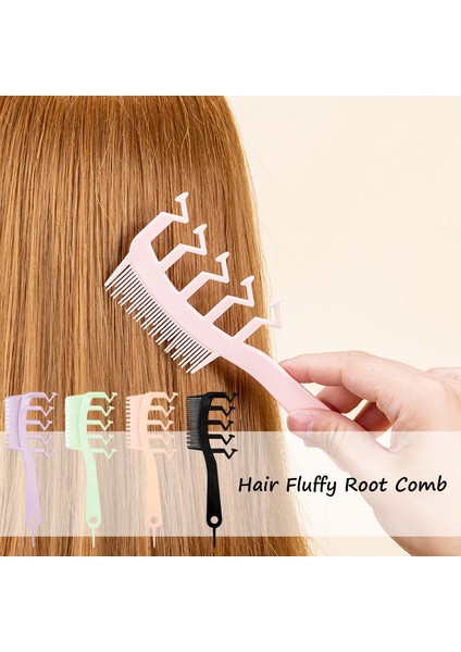 In 1 Saç Tarak Z Şekilli Geniş Diş Saç Tarak Şekillendirici Kabarık Saç Çok Kullanımlı Kadınlar Kızlar Için Kuru Islak Saç Tarak (Yurt Dışından) fiyatları