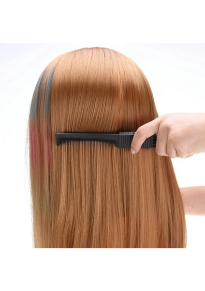 Metal Prong ile 2 Kafa Siyah Karbon Asansör Alay Taraklar, Kuaför Ev Gereçleri Için Paslanmaz Çelik Asansör ile Siyah Karbon Tarak (Yurt Dışından) modelleri