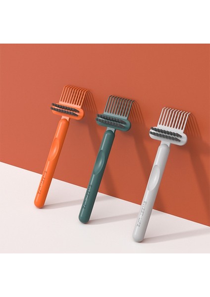 Ev Saç Tarağı Temizleme Fırçası 2 In1 Tarak Temizleme Pençe Aracı Salon Berber Dükkanı Temizleme Saç Hava Yastığı-Tarak Temizleyici Kenar Fırçası (Yurt Dışından) fiyatları