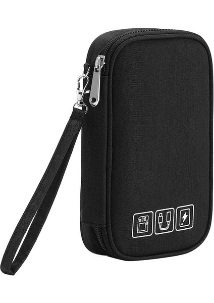 Ww Çok Fonksiyonlu Saklama Çantası Kalem Kutusu-Siyah (Yurt Dışından)