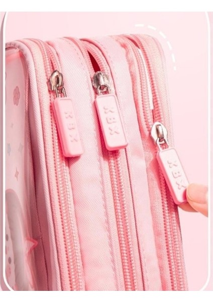 Luckystars Küçük Kız Çok Katmanlı Kalem Kutusu (Yurt Dışından) modelleri