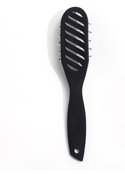 Berber Ark Masaj Modelleme Tarak Geniş Diş Kavisli Saç Maşası Tarak Saç Fırçaları Kavisli Şekillendirici Fırça Siyah (Yurt Dışından) modelleri