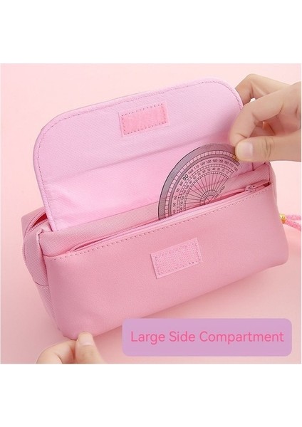 Ww Kırtasiye Büyük Kapasiteli Kedi Kalem Kutusu-Pembe (Yurt Dışından) fırsatları