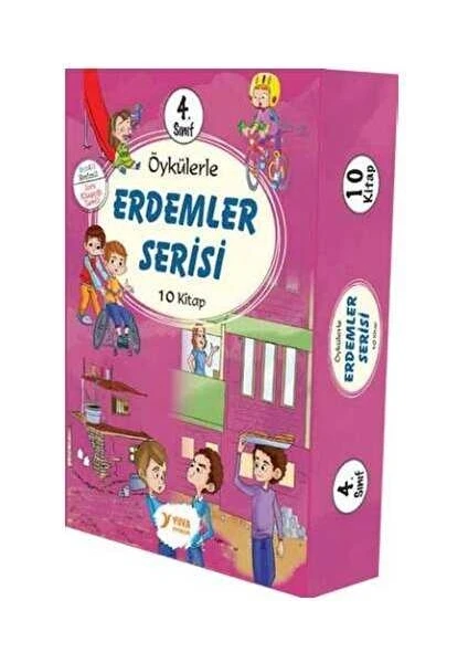 4. Sınıf Öykülerle Erdemler Serisi (10 Kitaplık Set) - Ülkü Duysak