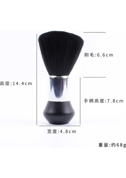 Boyun Duster Temiz Siyah Fırça Berber Profesyonel Kırık Saç Fırçası Saç Kesim Kuaförlük Salon Şekillendirici Aracı Süpürme Saç Fırçası (Yurt Dışından) fiyatları