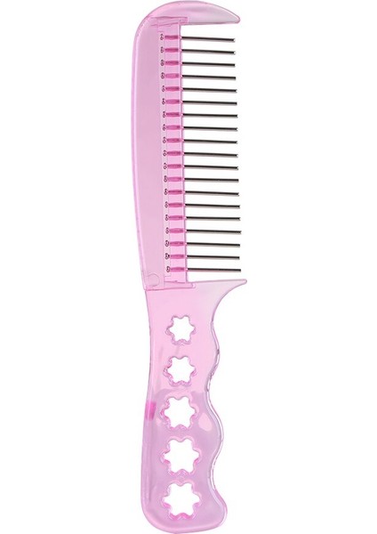 Adet Plastik Saplı Anti-Statik Peruk Aracı Şekillendirici Kıdemli Çelik Tarak Diş Tarak Kadın Makyaj Saç Şekillendirici Aracı (Yurt Dışından) fiyatları