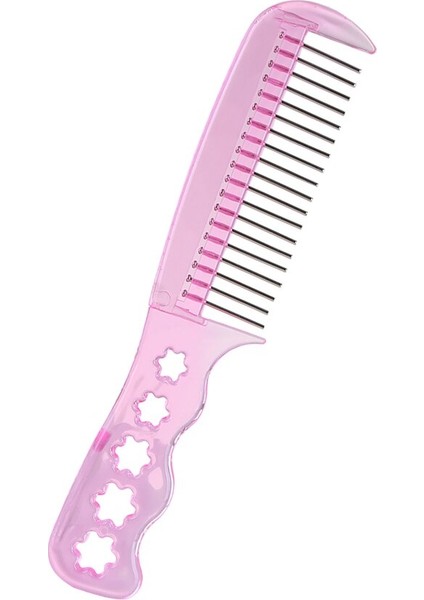 Adet Plastik Saplı Anti-Statik Peruk Aracı Şekillendirici Kıdemli Çelik Tarak Diş Tarak Kadın Makyaj Saç Şekillendirici Aracı (Yurt Dışından) fırsatları