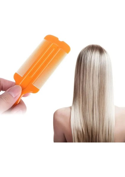 Adet Çift Taraflı Nit Tarak Ince Diş Kafa Uzun Saplı Bit Saç Tarakları Pire Için Yeni 2018 (Yurt Dışından) modelleri