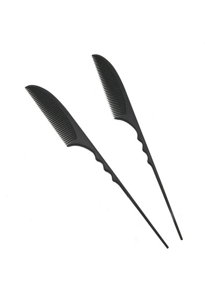 Adet Ay Tarzı Saç Tarağı Plastik Anti Statik Tarak Saç Kuyruk Tarağı Şekillendirme Araçları (Yurt Dışından)
