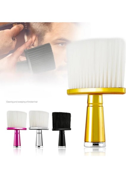 Yeni Altın Yumuşak Kırık Saç Temizleme Saç Fırçası Boyun Yüz Duster Saç Fırçası Berber Salonu Kesme Kuaförlük Saç Şekillendirici Araçları (Yurt Dışından) fiyatları