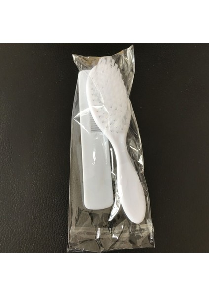 Y1UB 2 Adet Bebek Saç Fırçası Tarak Seti Yenidoğan Bebekler Için Bebek Güvenliği Saç Derisi Masaj Hemşirelik Malzemeleri (Yurt Dışından)