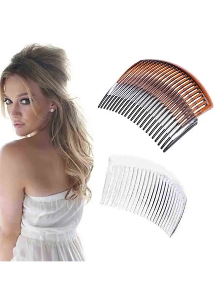 5 Adet/takım Tarak 23 Diş Plastik Saç Aksesuarları Kadın Dıy Klip Salon Aracı El Yapımı Çok Fonksiyonlu Şekillendirici Araçları (Yurt Dışından)