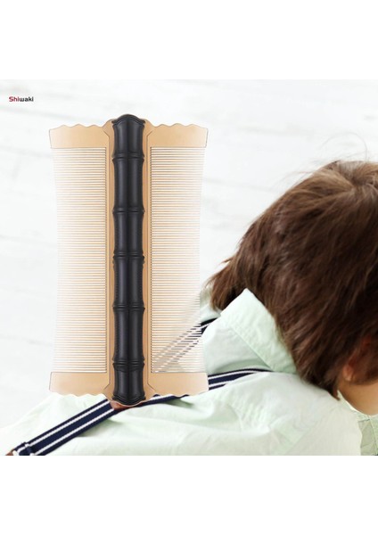 Saç Nit Taraklar Çift Taraflı Taşınabilir Çocuklar Yetişkinler Için Dayanıklı Bit Taraklar Siyah Için Bit Temizleme Tarağı (Yurt Dışından) fırsatları