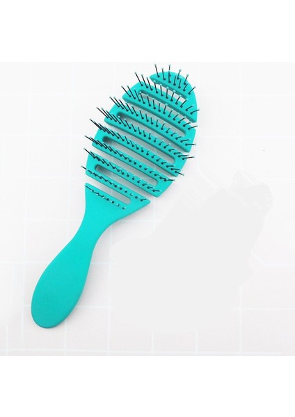 Siyah Pembe Kadın Saç Derisi Masaj Tarak Naylon Saç Fırçası Islak Kıvırcık Detangle Saç Fırçası Salon Kuaförlük Şekillendirici Araçları (Yurt Dışından) indirimleri