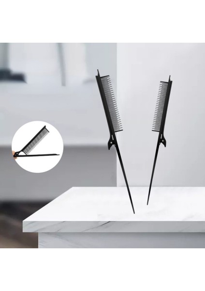 Profesyonel Alay Tarak Yeni Boyama Vurgulama Klip ile Salon Şekillendirici Araçları Kelepçe Fırça Kadın (Yurt Dışından) indirimleri