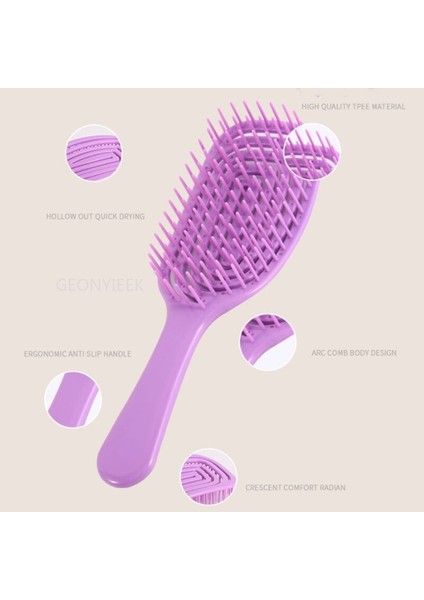 Oymak Saç Tarak Dolaşık Açıcı Saç Fırçası Büyük Plaka Masaj Tarak Içi Boş Saç Fırçaları Berber Tarak Salon Saç Şekillendirici Araçları (Yurt Dışından) fırsatları