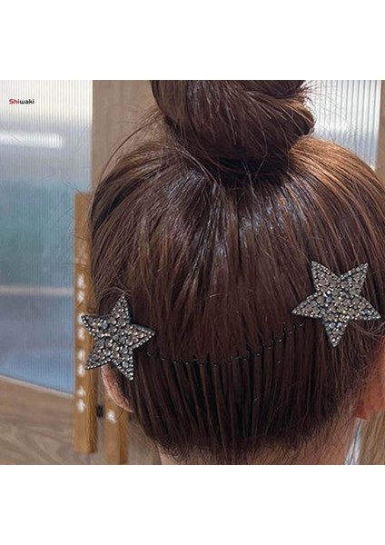 Kadınlar Için Saç Şekillendirici Aracı Kıvırcık Saçlar Için Saç Tarak Klipsi Tüm Saç Tipleri Siyah (Yurt Dışından)