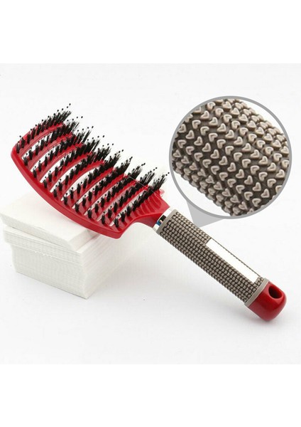 Saç Derisi Masaj Tarak Saç Fırçası Kıl Naylon Kadın Islak Kıvırcık Detangle Saç Fırçası Salon Kuaförlük Şekillendirici Aracı Saç Fırçası (Yurt Dışından) modelleri