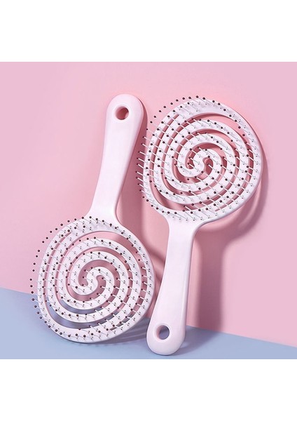 Profesyonel Havalandırmalı Saç Fırçası Tarak Anti-Statik Saç Derisi Masajı Islak Kuru Kıllar Taraklar Kuaförlük Şekillendirici Araçları (Yurt Dışından)