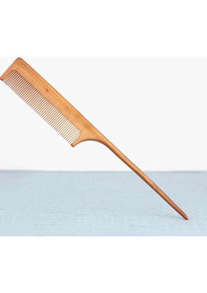 Anti-Statik Doğal Sandal Ağacı Tarak Taşınabilir Kuaför Ahşap Tarak Sıçan Kuyruk Fırça Kuaförlük Şekillendirici Aracı Saç Bakımı Saç Tarak (Yurt Dışından)