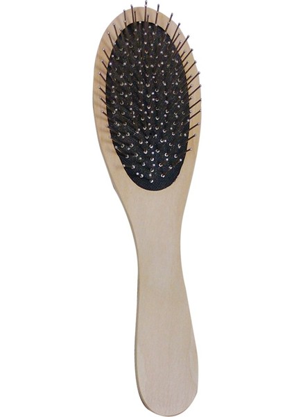 Yeni Ahşap Saplı Masaj Saç Fırçası Metal Pimler ile Mesaj Tarak Siyah Hava Yastığı Sağlık Ahşap Kürek Dolaşık Açıcı Tarak (Yurt Dışından) modelleri