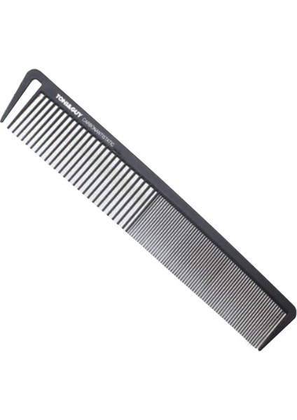 Isıya Dayanıklı Karbon Fiber Antistatik Tarak Kombinasyonu Büyük Kombinasyon Tarak Antistatik Kuaförlük Aracı (Yurt Dışından)