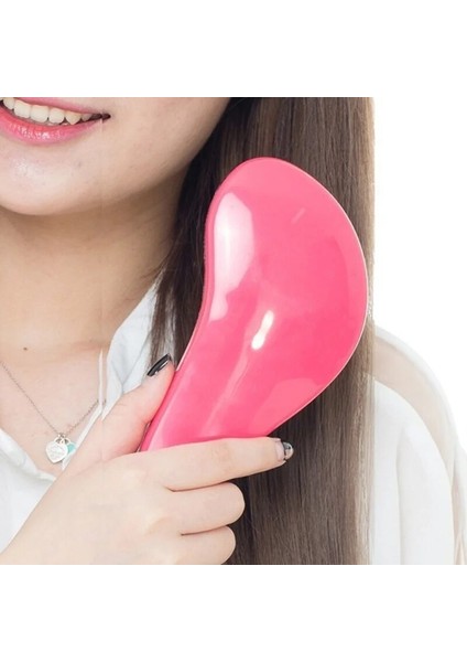 Yeni Moda Kolay Dolaşık Açıcı Saç Masaj Kolu Anti-Statik Sevimli Saç Fırçası Tarak Salon Meslek Şekillendirici Makyaj Aracı (Yurt Dışından) modelleri