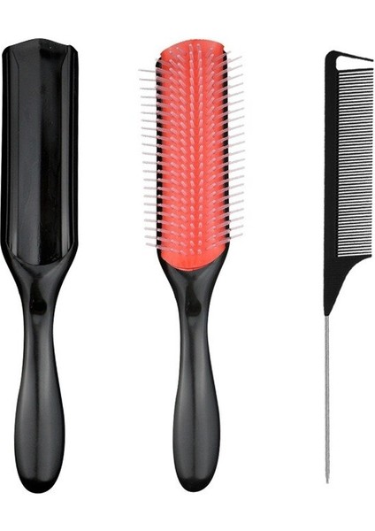 Saç Tarak 9 5-Row Dolaşık Açıcı Saç Fırçası Sıçan Kuyruğu Tarak Şekillendirici Saç Fırçası Düz Kıvırcık Islak Saç Derisi Masaj Fırçası Kadın (Yurt Dışından) modelleri